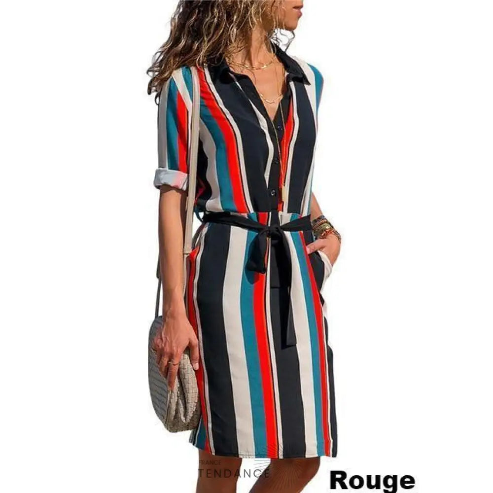 Chemise-robe Boho | France-Tendance