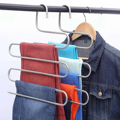 Cintres Multifonctionnels Inoxydable | Rangement Pratique |