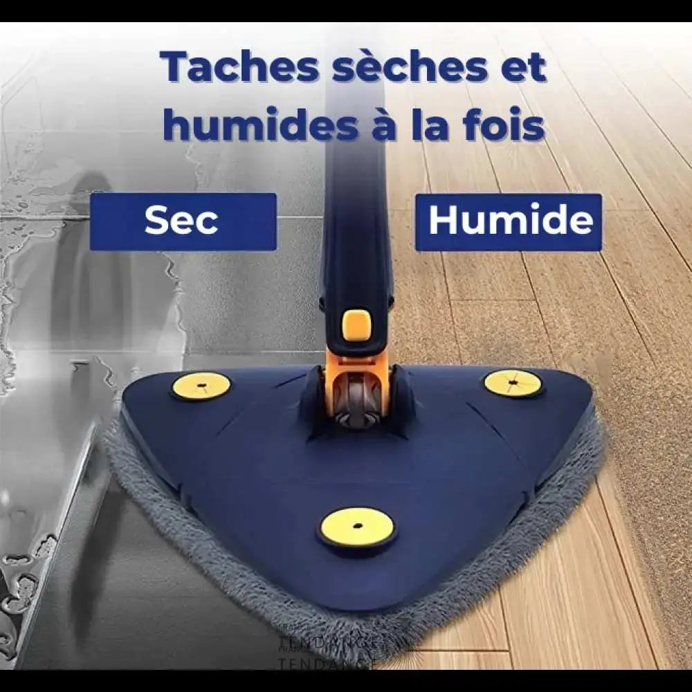 Balai Nettoyant Ajustable Et Rotatif À 360° - Aubigdeal
