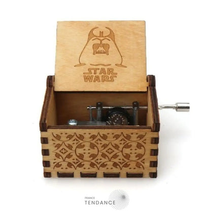 Coffre à Musique En Bois Naturel | France-Tendance