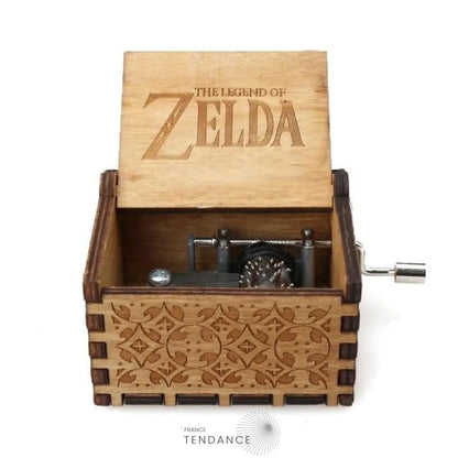 Coffre à Musique En Bois Naturel | France-Tendance