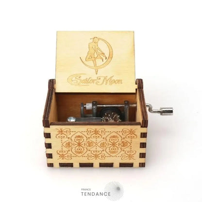 Coffre à Musique En Bois Naturel | France-Tendance