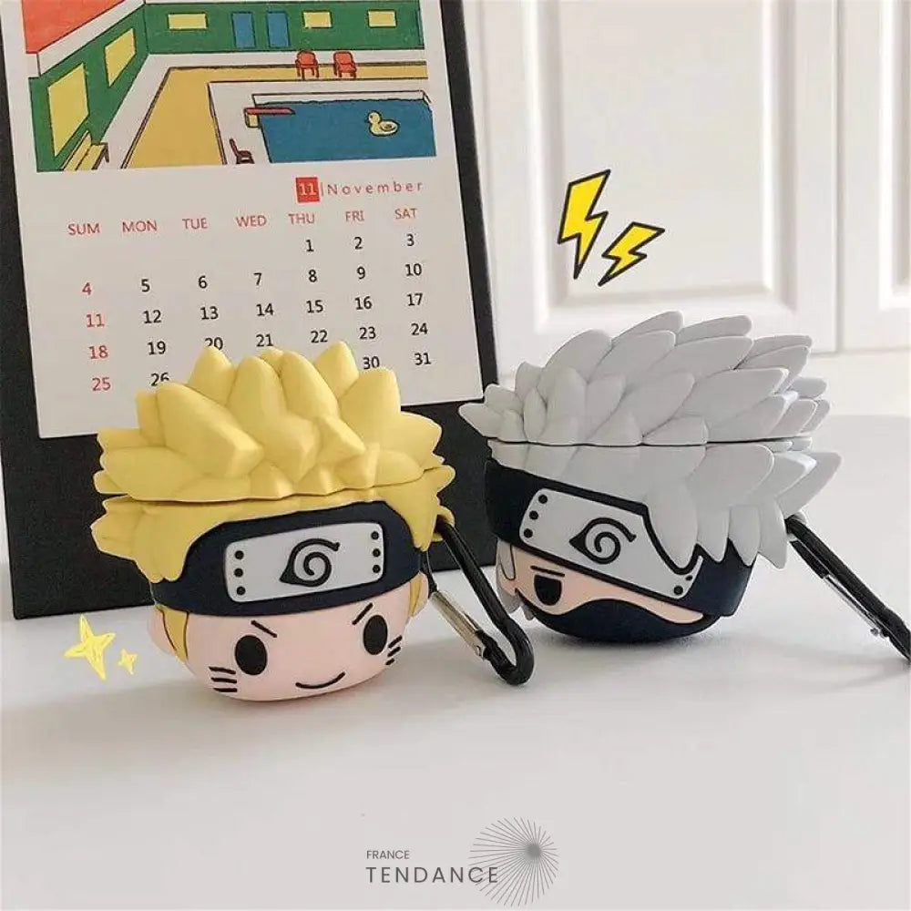 Coque Airpods Naruto / Kakashi | France-Tendance