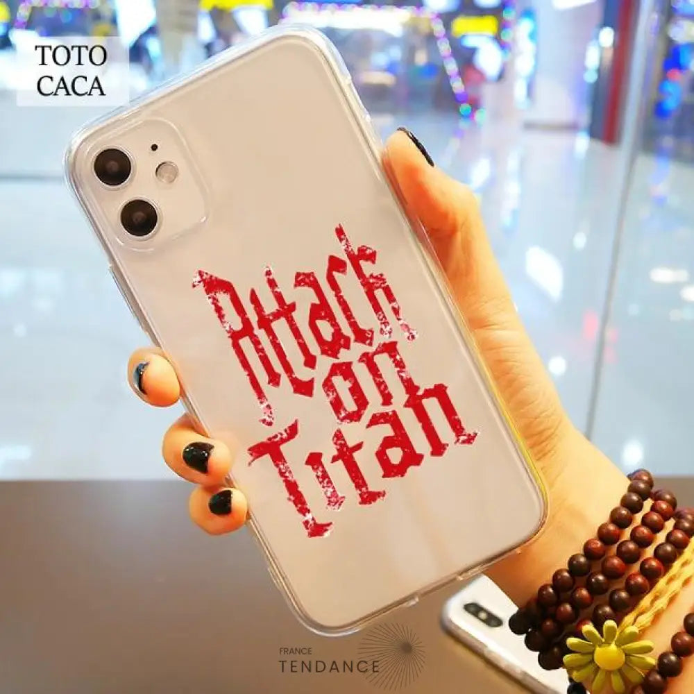 Coque Iphone Attaque Des Titans | France-Tendance