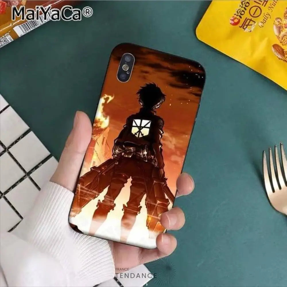 Coque Iphone Attaque Des Titans | France-Tendance