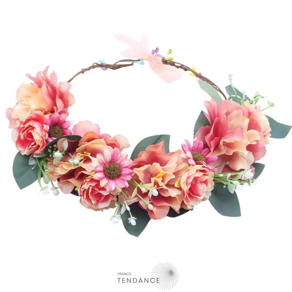 Couronne De Fleurs Cheveux Halloween | France-Tendance