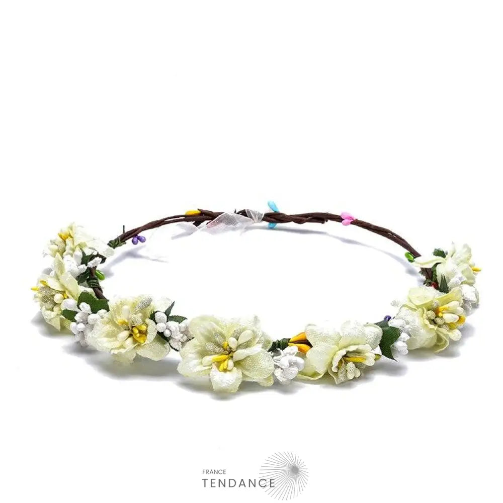 Couronne De Fleurs Des Champs | France-Tendance