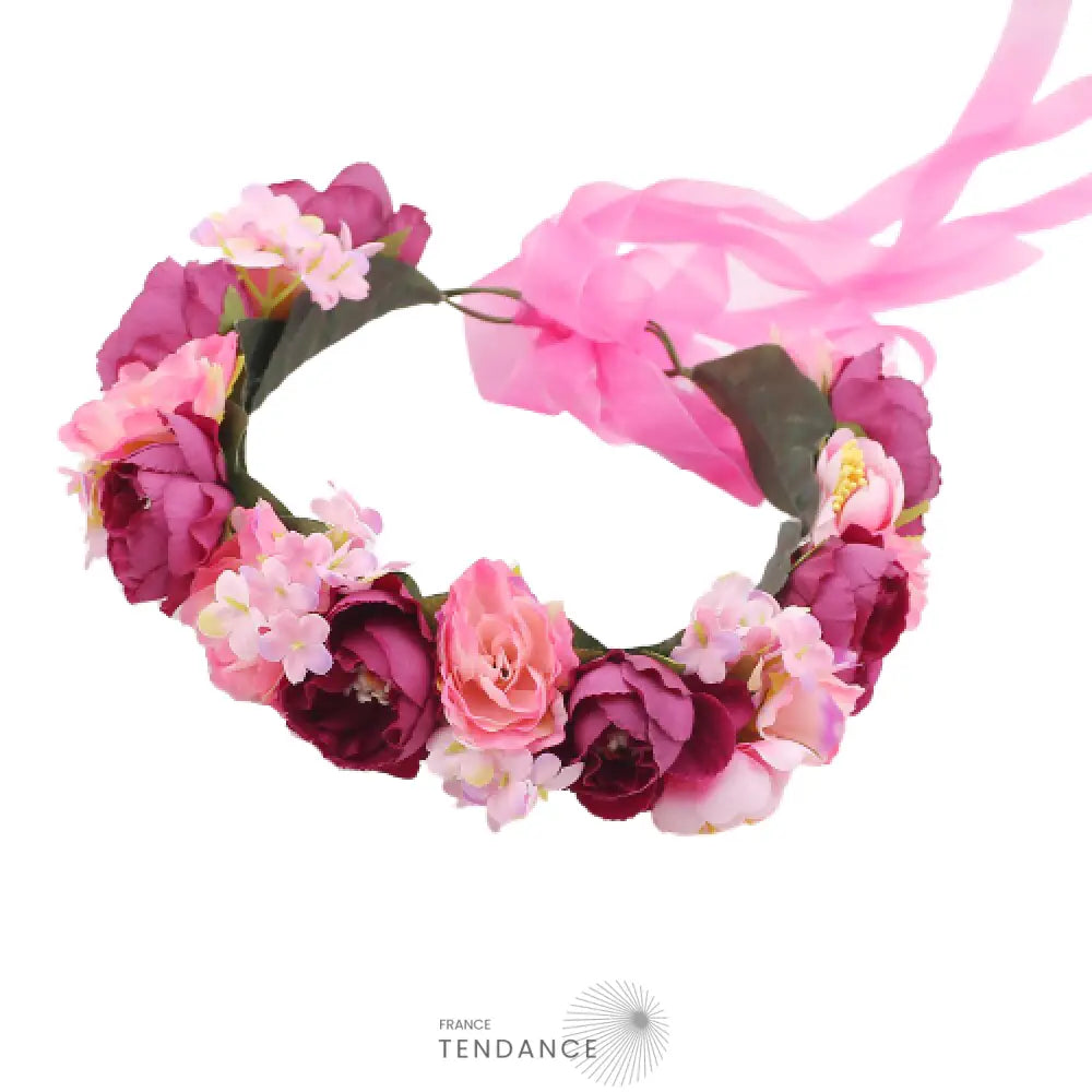 Couronne De Fleurs Femme | France-Tendance