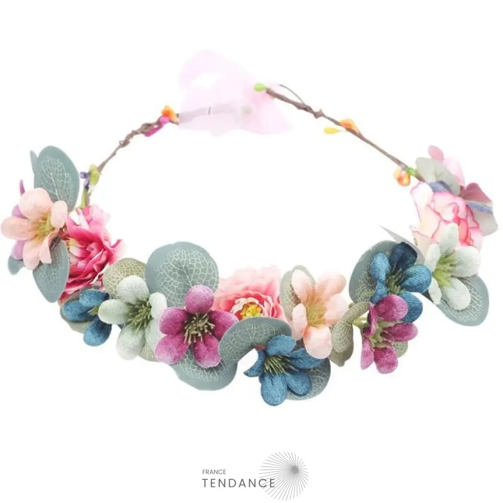 Couronne De Fleurs Romantique | France-Tendance