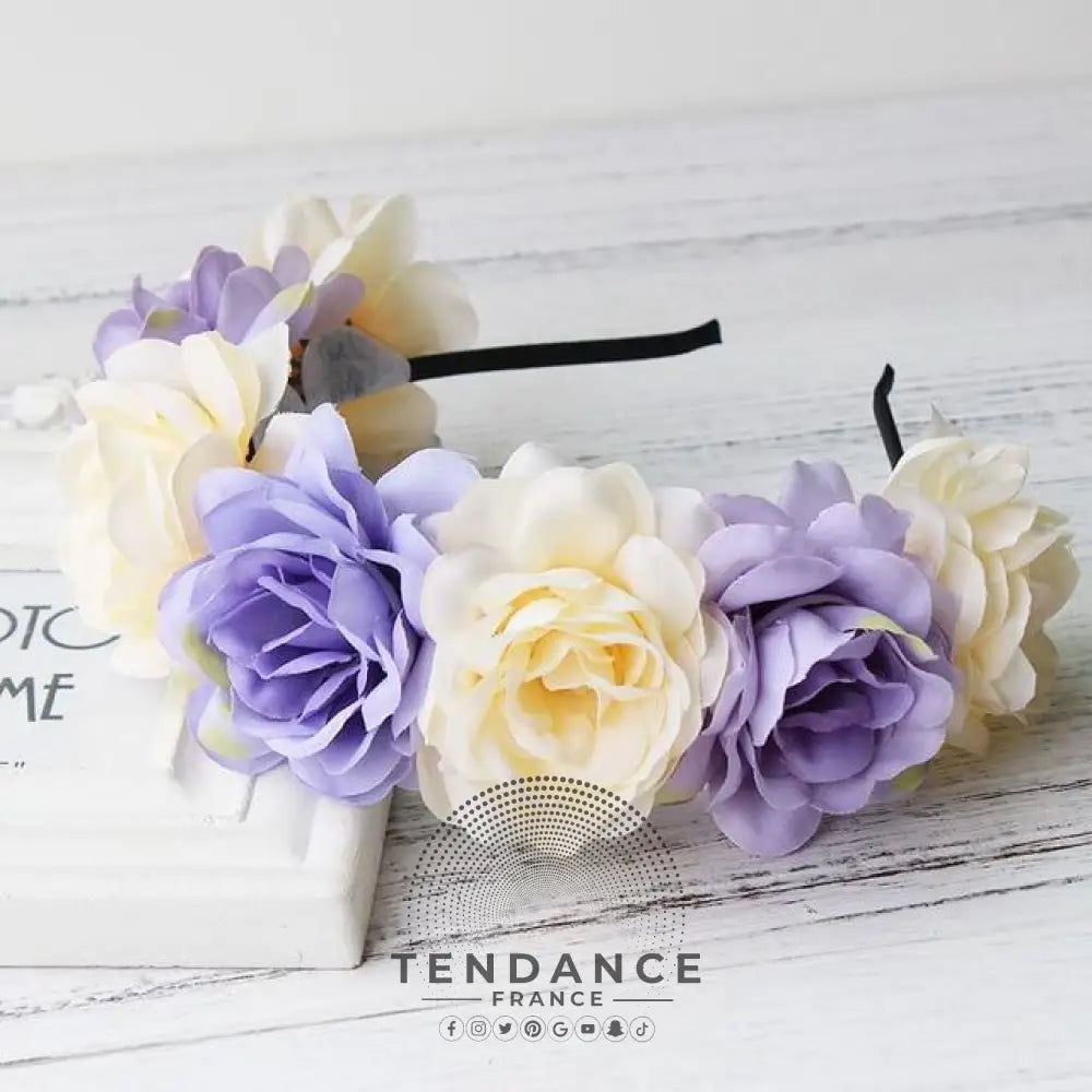 Couronne De Fleurs Headband | France-Tendance
