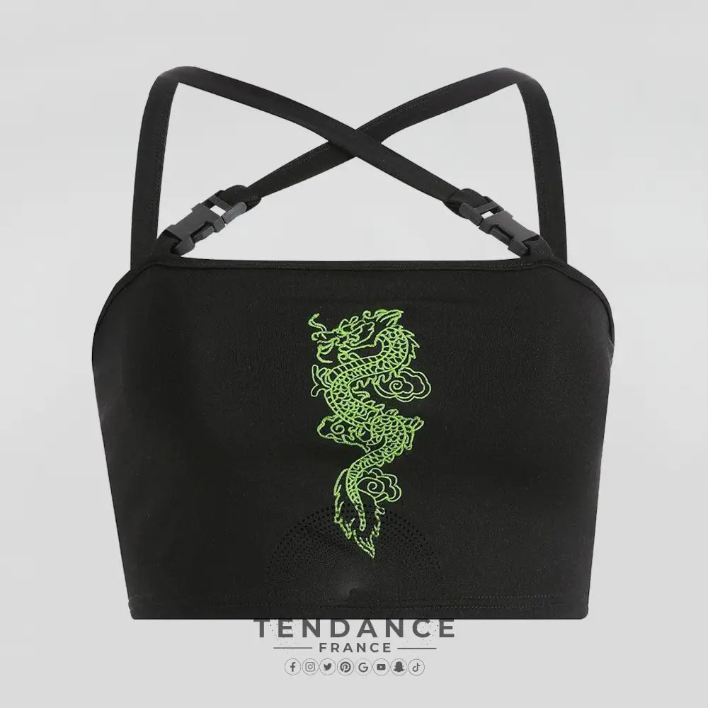 Débardeur Green Dragon | France-Tendance