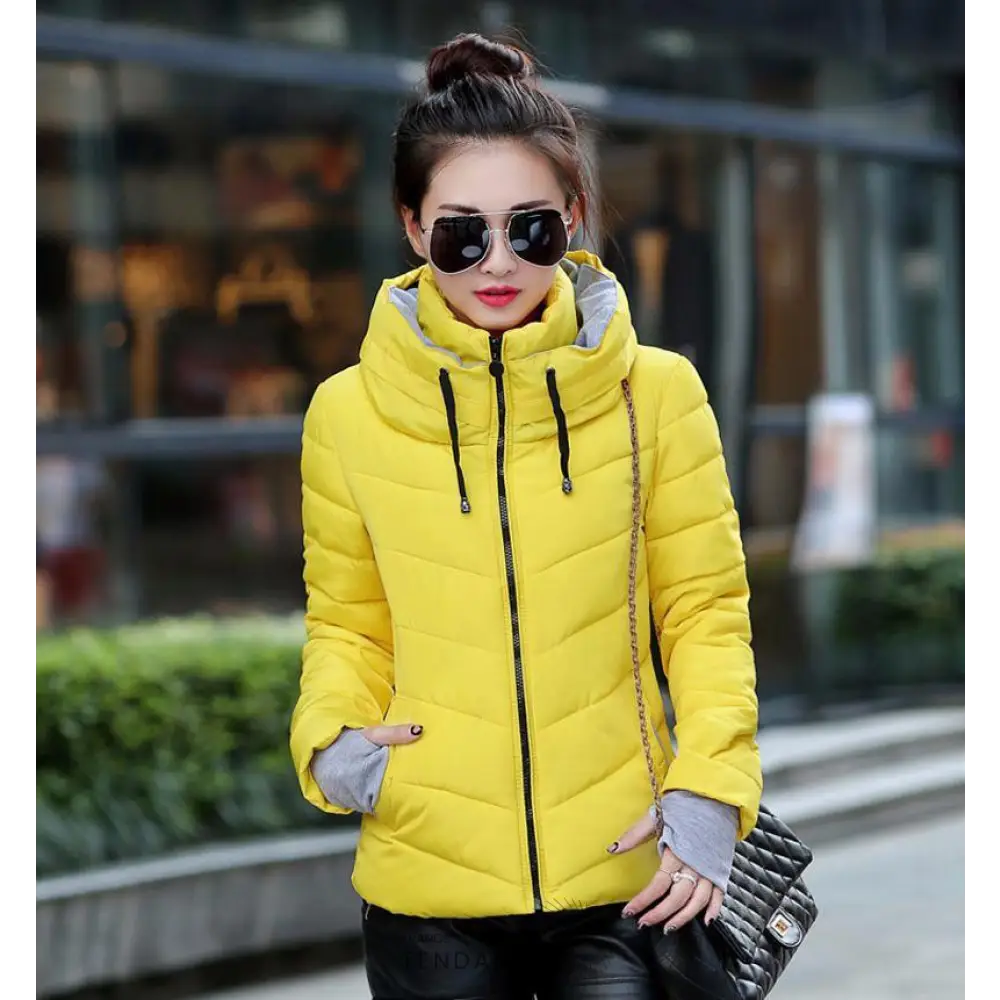 Doudoune Courte à Capuche | France-Tendance