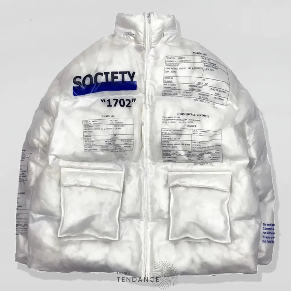 Doudoune Transparente society™ | France-Tendance