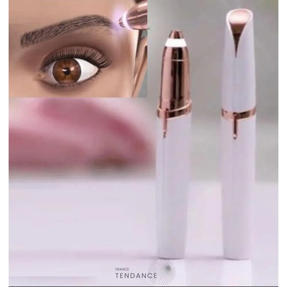 épilateur à Sourcils Plaqué Or 18 Carats - Hyper Précis &