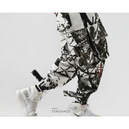 Europe And The United States Street Loose Multi-pocket Ins