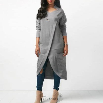 Gilet Long Déstructuré | France-Tendance