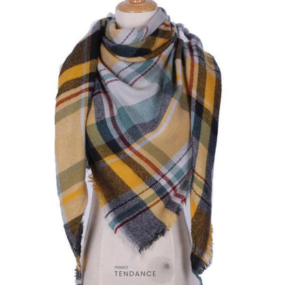 Grande écharpe Jacary à Motifs | France-Tendance