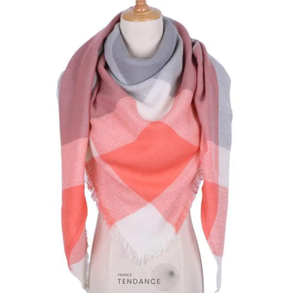 Grande écharpe Jacary à Motifs | France-Tendance