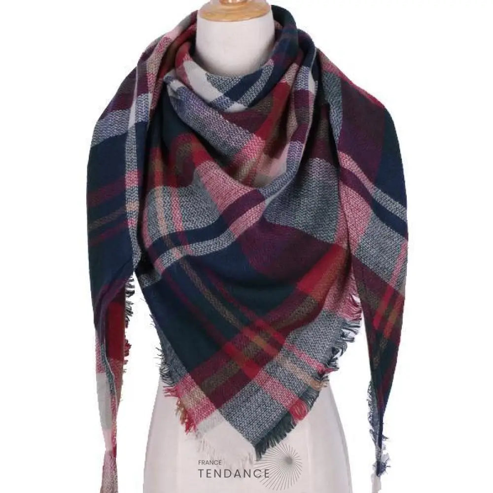 Grande écharpe Jacary à Motifs | France-Tendance