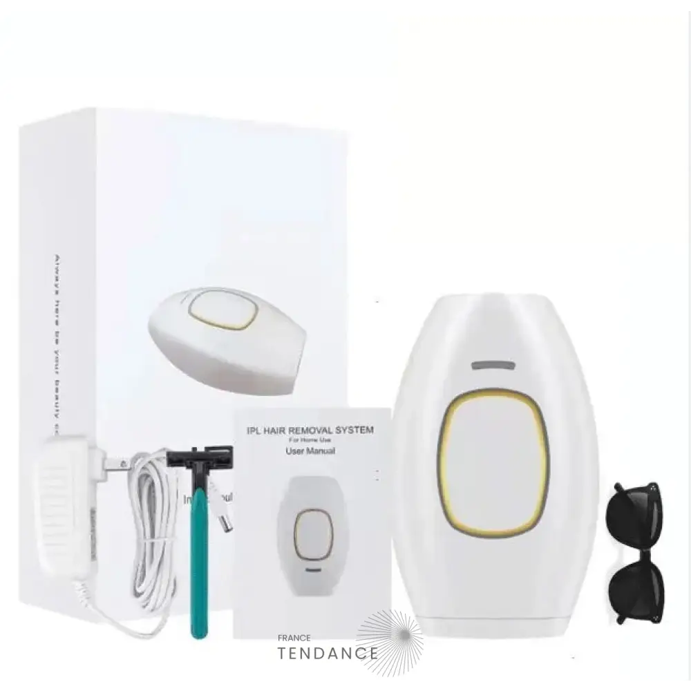 Hair-Off™ | Appareil D’épilation Définitive Au Laser Blanc Beaute Femme