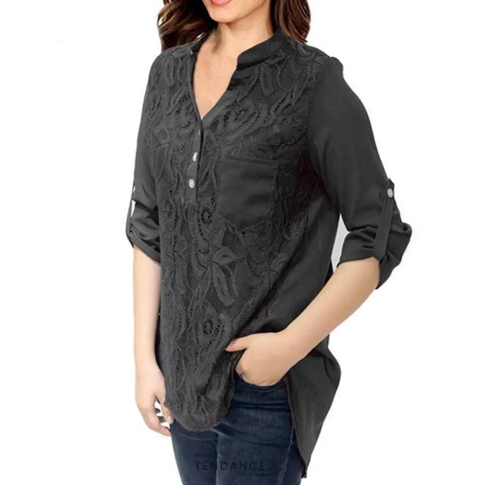 Haut à Motifs & Dos Original | France-Tendance