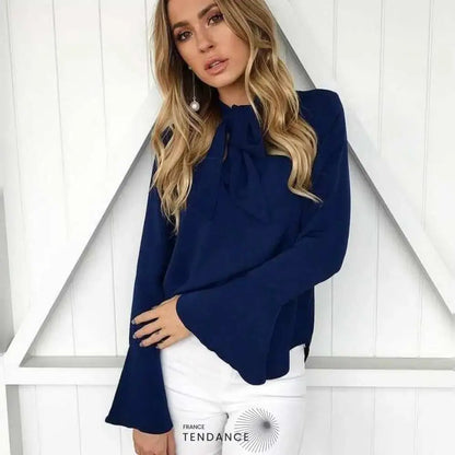 Haut élégant Manches évasées | France-Tendance