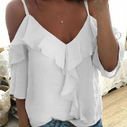 Haut Léger à Volants | France-Tendance