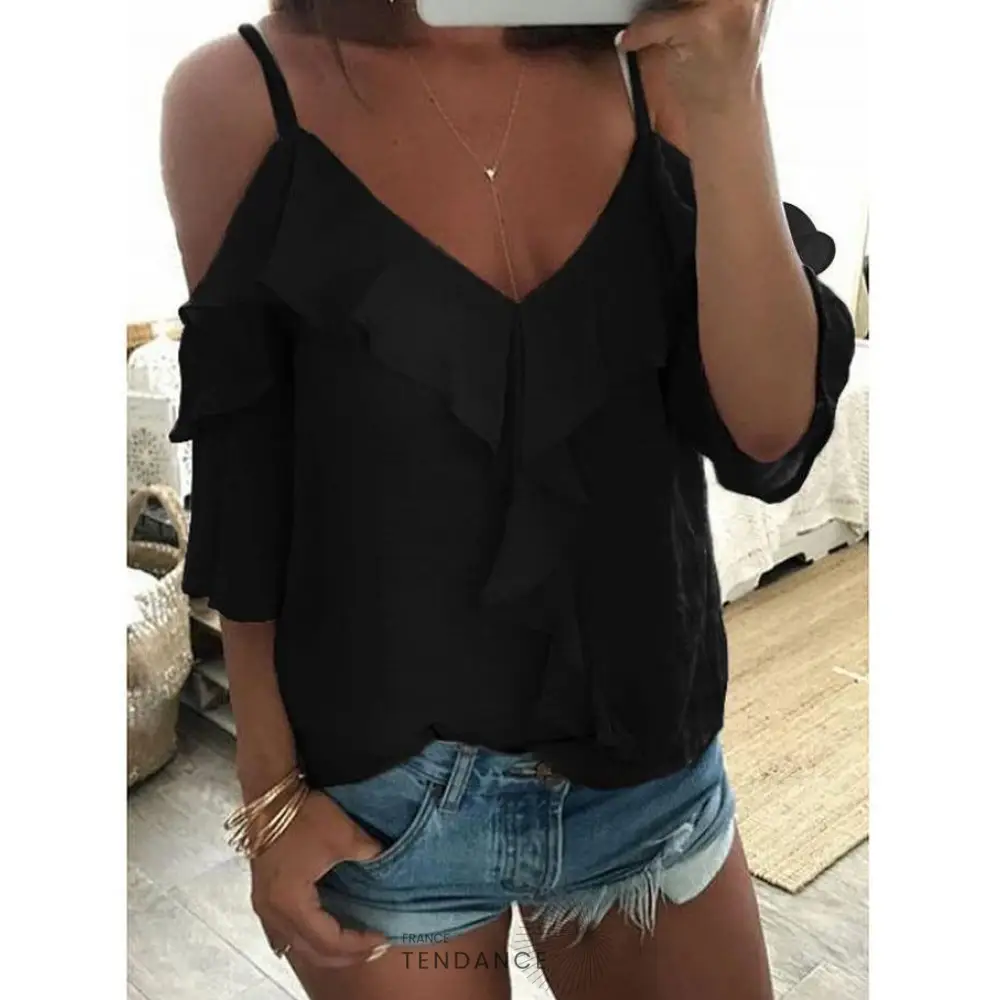 Haut Léger à Volants | France-Tendance