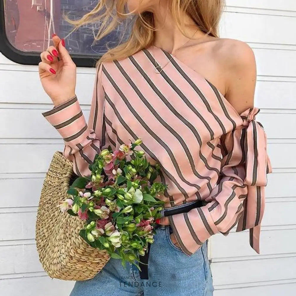 Haut One Shoulder Chic | France-Tendance