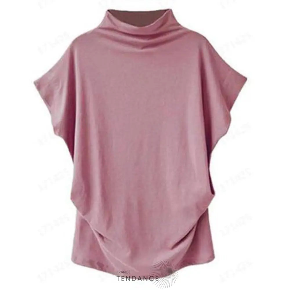 Haut Uni à Manches Chauve-souris | France-Tendance