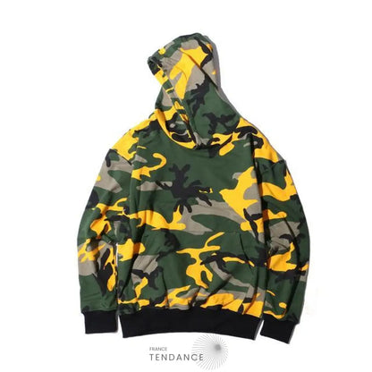 Hoodie Camo x Military | France-Tendance