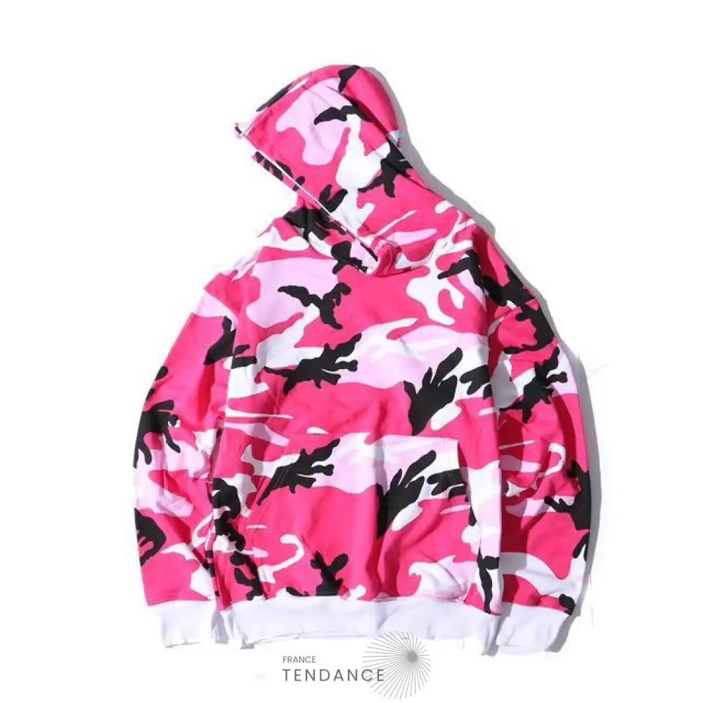 Hoodie Camo x Military | France-Tendance