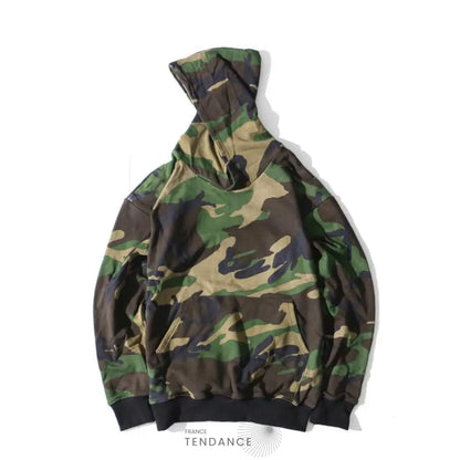 Hoodie Camo x Military | France-Tendance