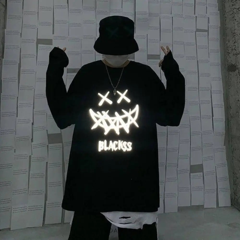 Hoodie Reflek Smile | France-Tendance