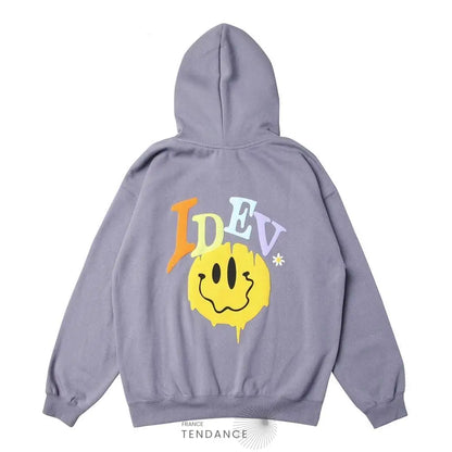 Hoodie Stone Smiley | France-Tendance
