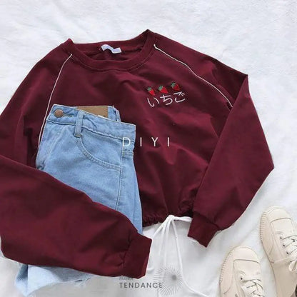 Hoodie Strawberry Shanh | France-Tendance