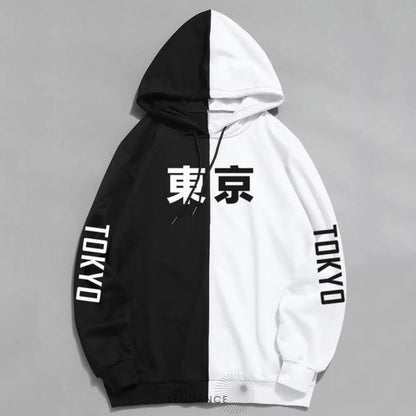 Hoodie tokyo B&w™ | France-Tendance