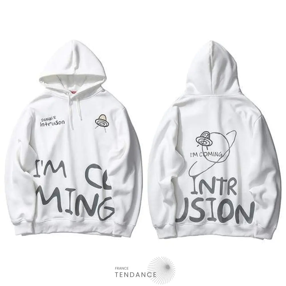 Hoodie Ufo Coming | France-Tendance