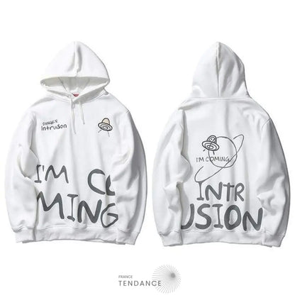 Hoodie Ufo Coming | France-Tendance