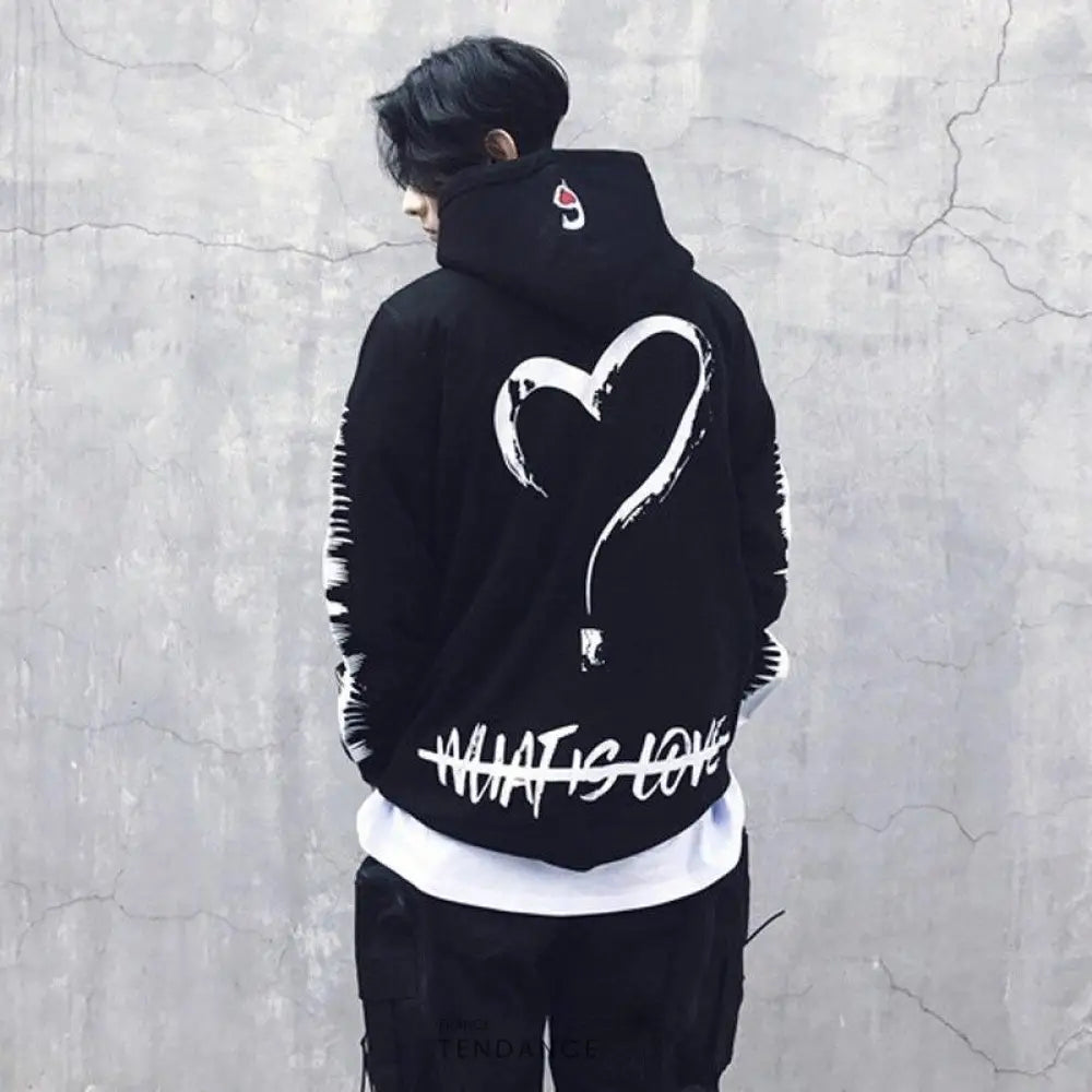 Hoodie What Is Love ?™ | France-Tendance