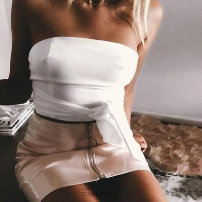 Jupe à Fermeture éclair | France-Tendance