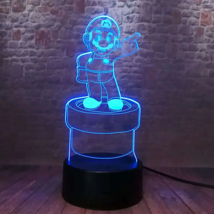 Lampe 3d Mario / Kart | France-Tendance