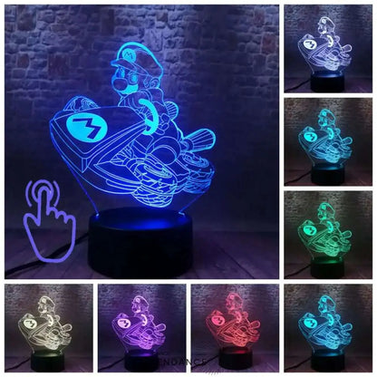 Lampe 3d Mario / Kart | France-Tendance