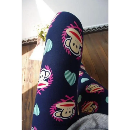 Legging Imprimé Dessins Animés | France-Tendance