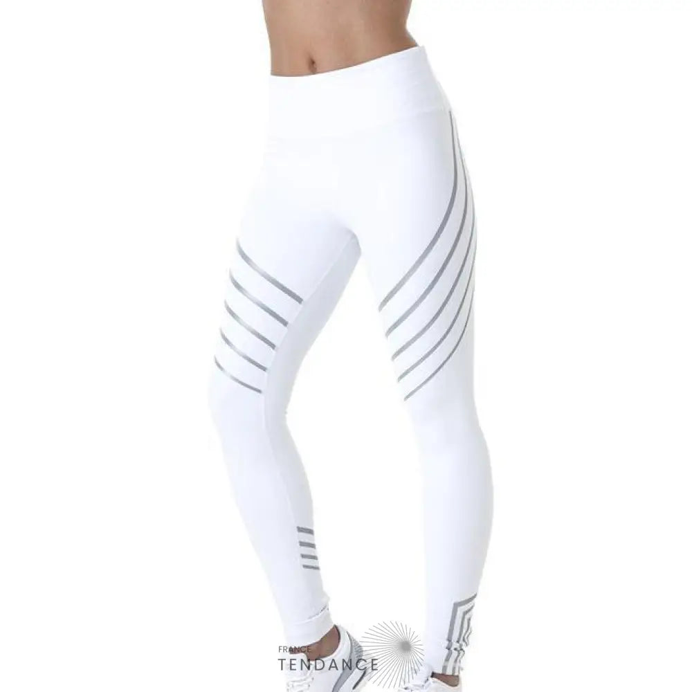 Legging Striped Laser (multicolore Arc-en-ciel)