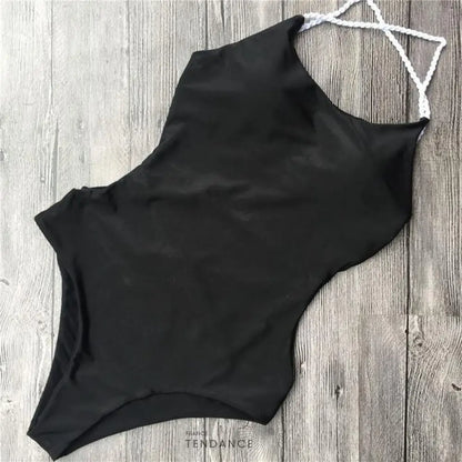 Maillot De Bain Une Pièce Dos Nu Et à Effet Bandage |
