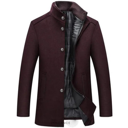 Manteau Coupe-vent En Laine | France-Tendance