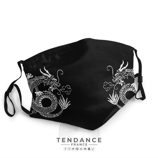 Masque Black Dragon | France-Tendance