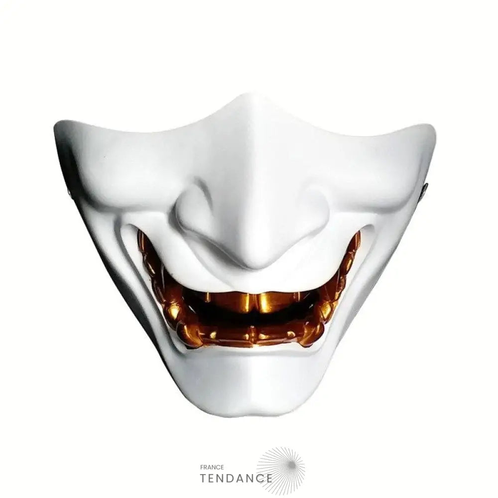 Masque Oni Blanc | France-Tendance