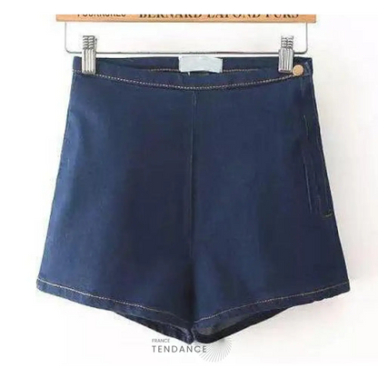 Mini Short Taille Haute Casual | France-Tendance